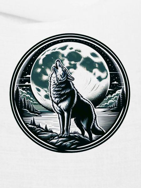 Wolf Mond Werwolf Heulen