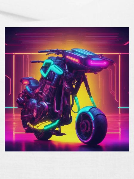 Futuristisches Motorrad