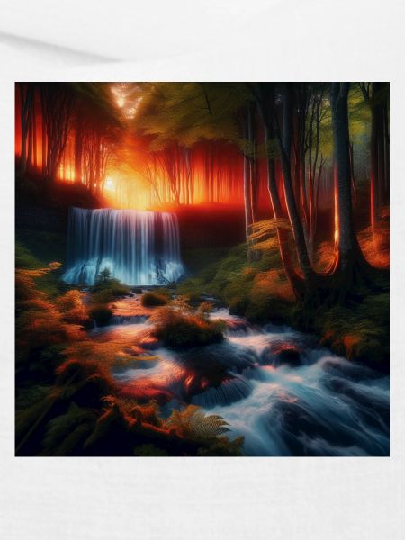 Wasserfall im Wald