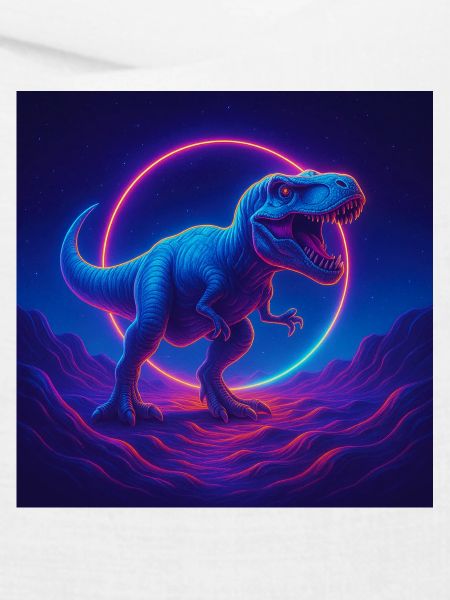 Neon Print Dino