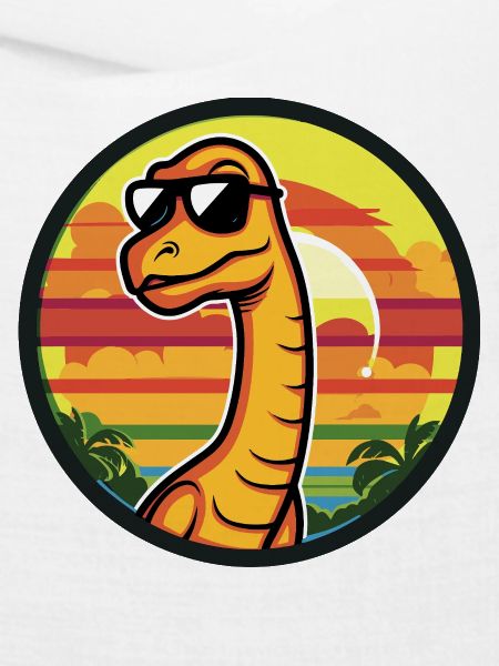 Dinosaurier brontosaurus Comic