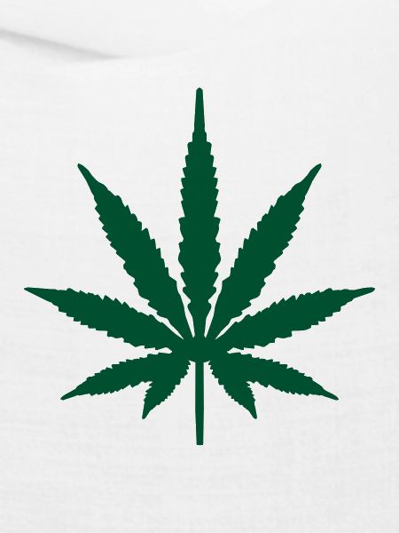 Marihuana-Blatt