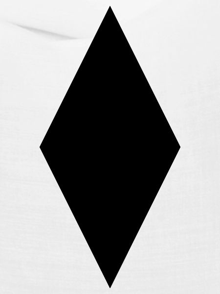 schwarze Raute
