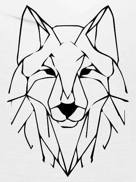 Wolf geometrisch