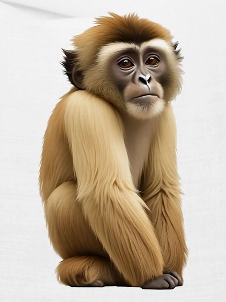 Gibbon Affe