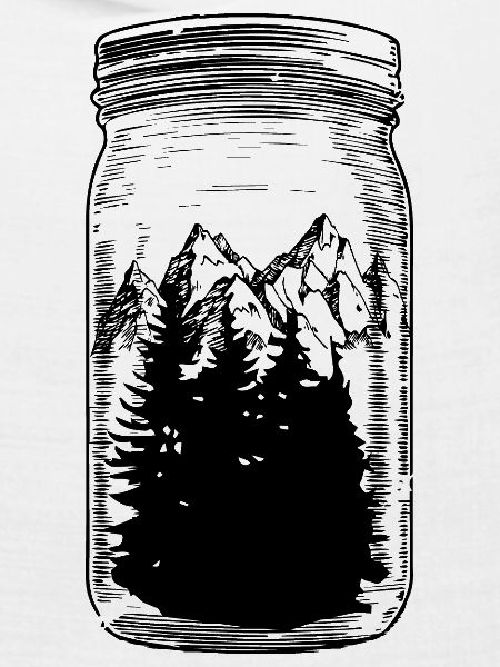 Krug - Baum - Berg -