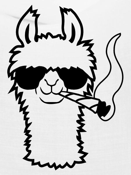 Lama Mit Joint