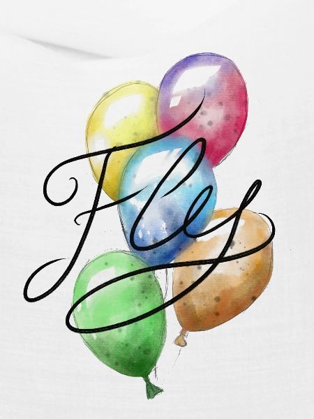Bunte Luftballon