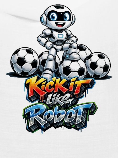 Selbstbewusster Fussballroboter