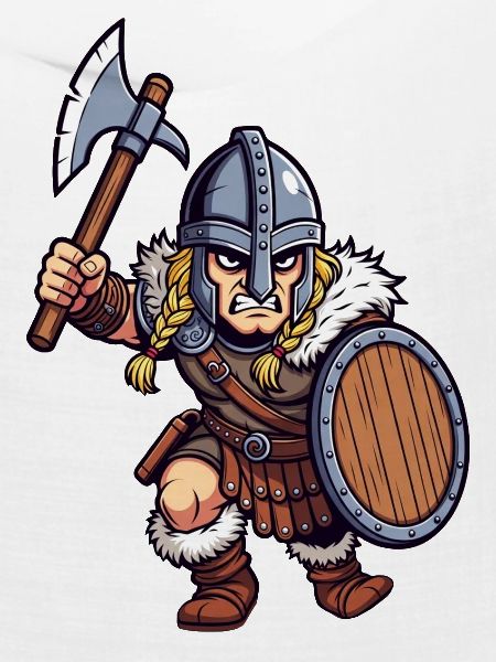 Kämpfender Germane