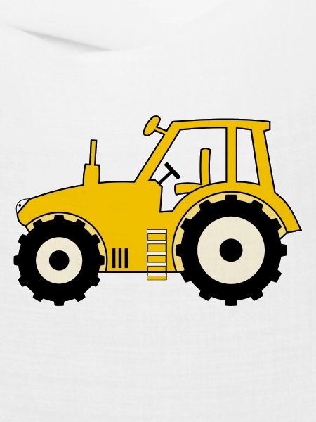 Traktor gelb