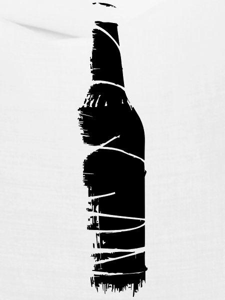 Bierflasche Draht