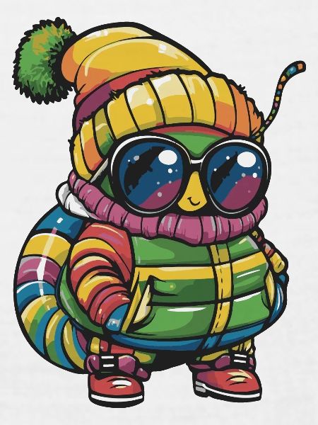 Wurm Winter Comic