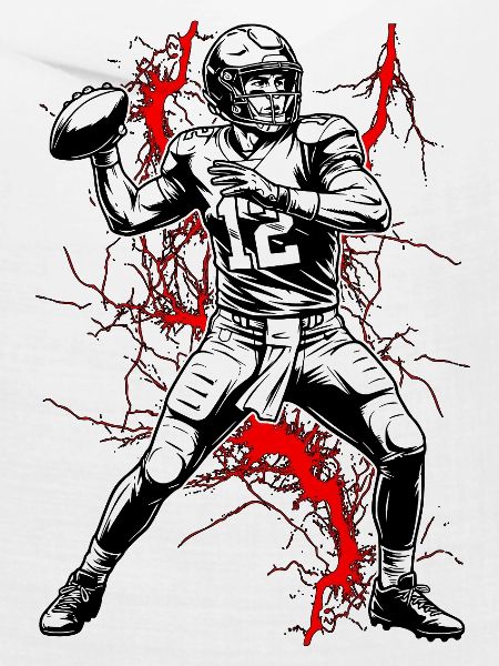 Quarterback im Blitzgewitter