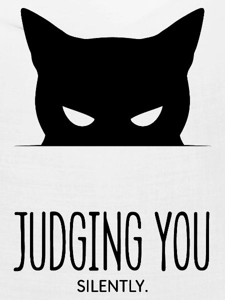 Judging you