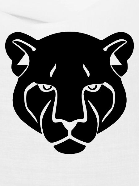 Kopf des Panthers