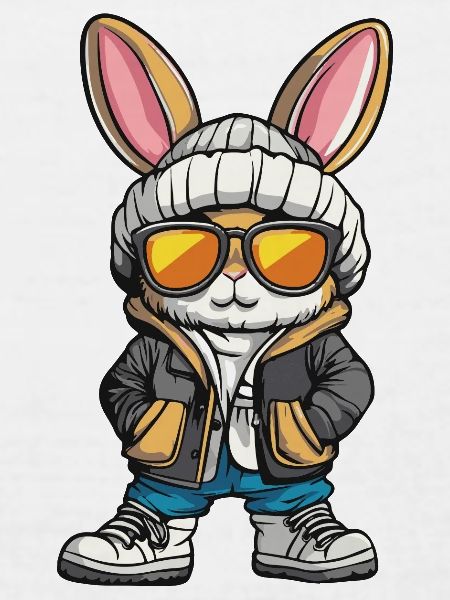 Hase Winter Comic