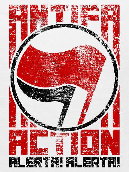 Antifa Action – Alerta! Alerta! (red)