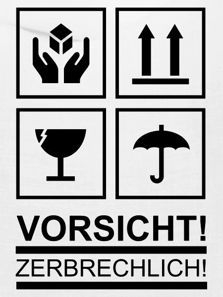 vorsicht zerbrechlich