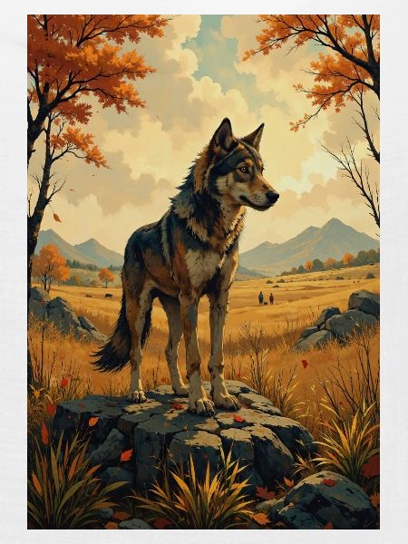 Das Bild des Wolfes