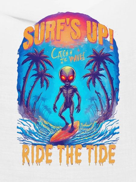 Außerirdischer Surfer