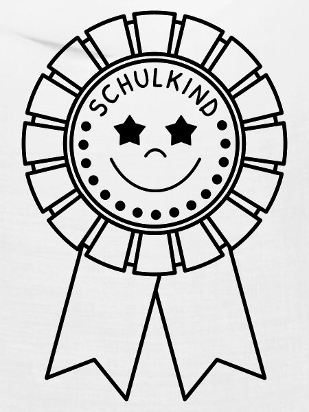 Schulkind Orden mit Sternen