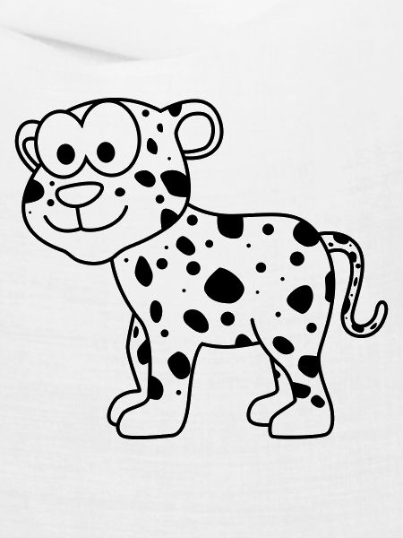 Leopard Comic Tier