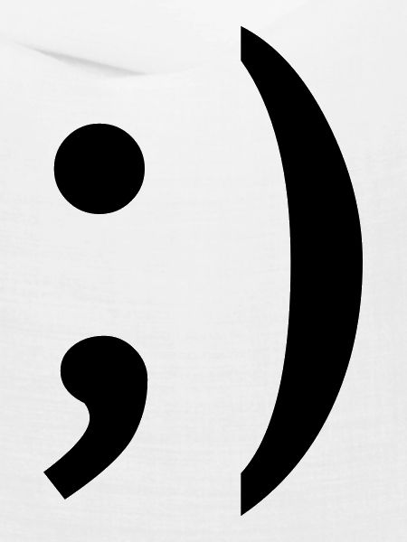 ;) smiley zwinker