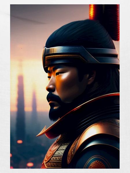 Futuristische Samurai