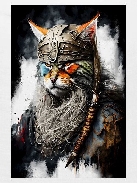 Wikingerkatze in Uniform