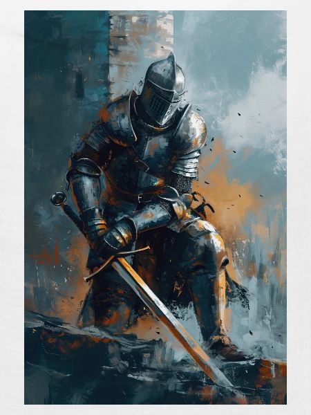 Poster Illustration Chevalier