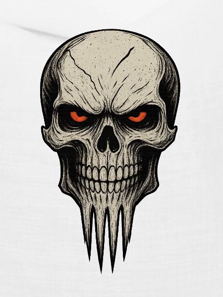 Zombie Skull Albtraum