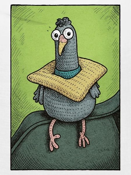 Sir Gurrington sitzt