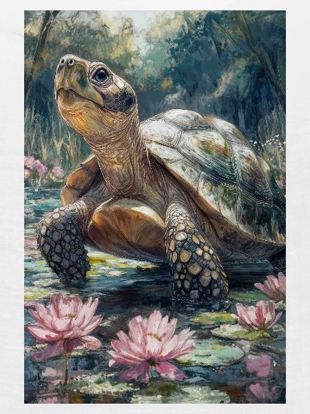 Illustration einer Schildkröte