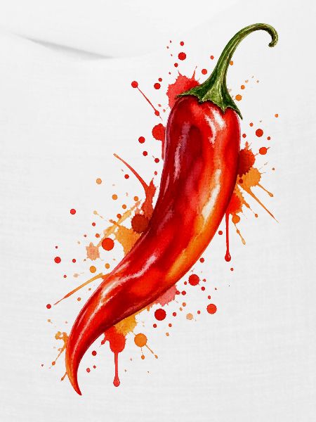 Chili Splash Kunstmotiv