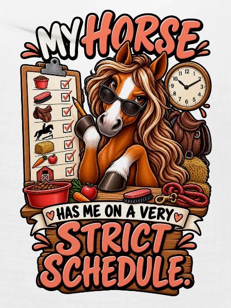 Horse Owner Strict Schedule