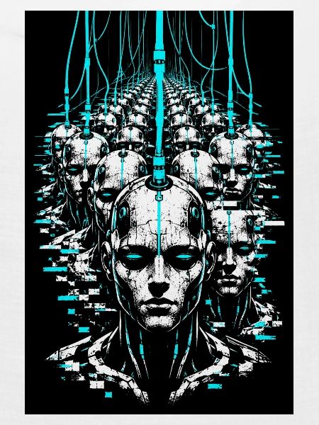 Simulation der Konformität Bot Armee
