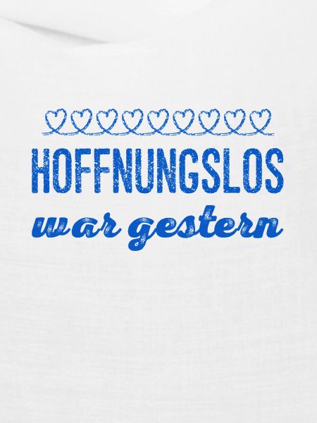 ich bin voller Hoffnung