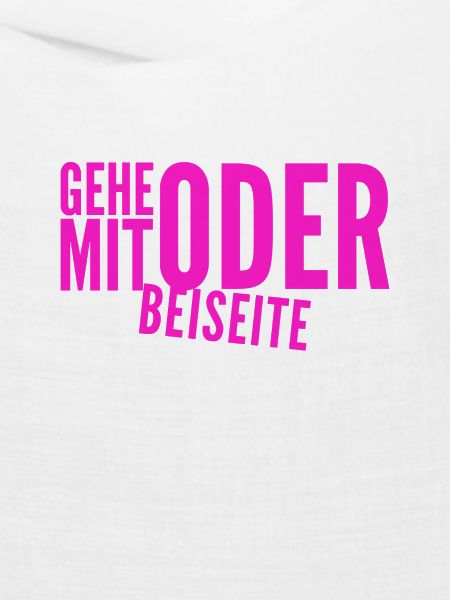 kommst du mit oder nicht?