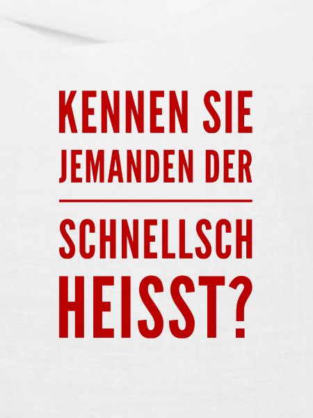 Herr Schnellsch