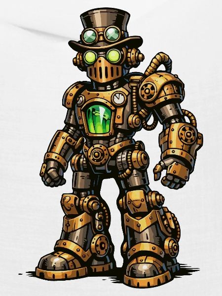 Steampunk Roboter