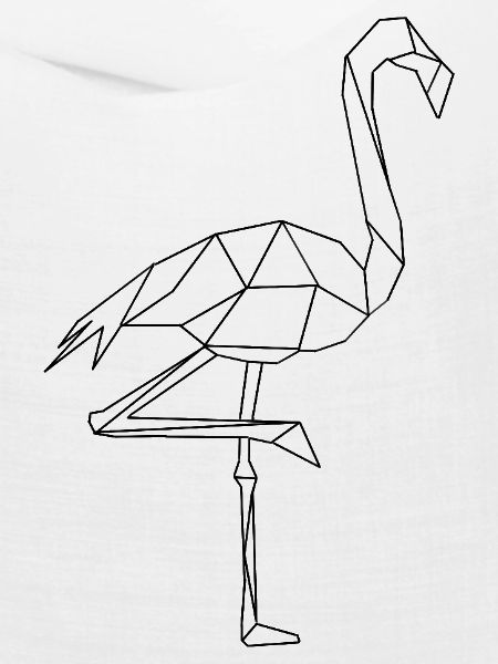 Flamingo Geometrisch