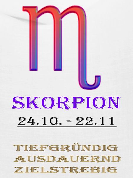 Skorpion Sternzeichen