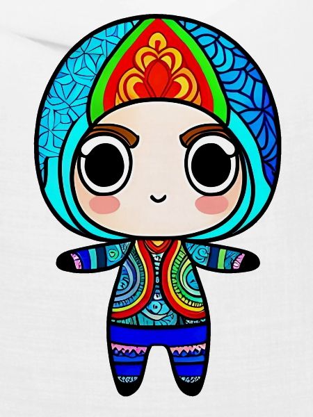 Chibi Zentangle