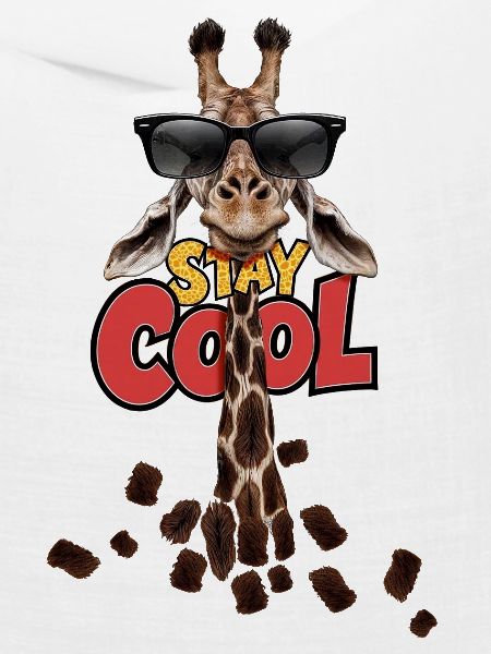 Bleib cool Giraffe