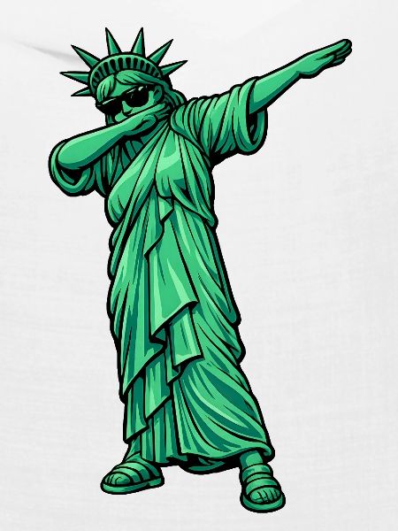 Dabbing Freiheitsstatue