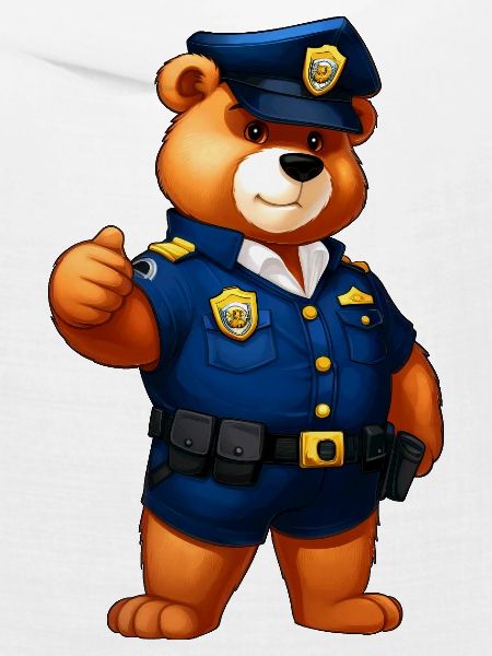 Bären Polizei