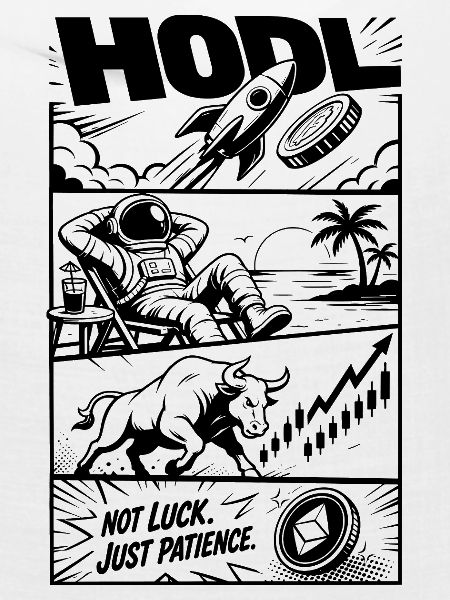 HODL Crypto Rocket Meme
