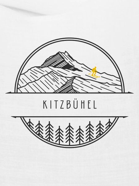 Minimalistisches Kitzbühel-Logo