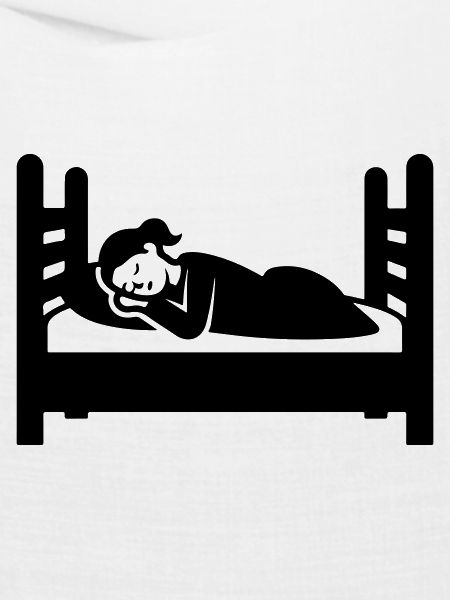 Schlafen Bett Frau